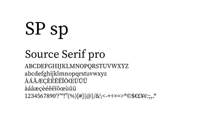 Source Serif Pro