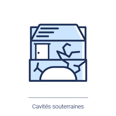 Icone illustrant la cavité souterraine