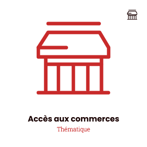 Icône accès au commerce