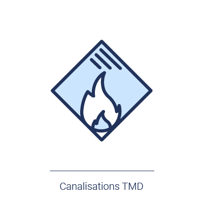 Icone illustrant la canalisation TMD