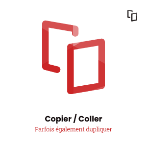 icone copier coller