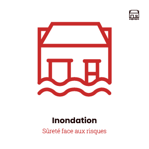 Icône inondation