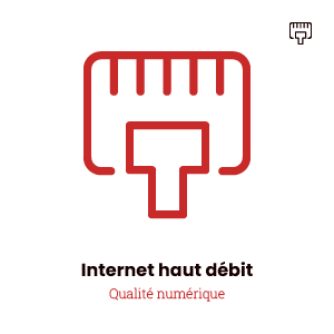 Icône internet haut débit