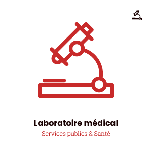 Icône laboratoire médical