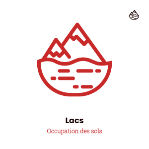 Icône lacs