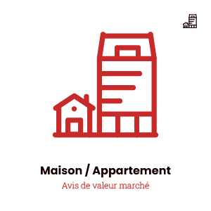 Icône maison et appartement