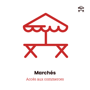 Icône marchés