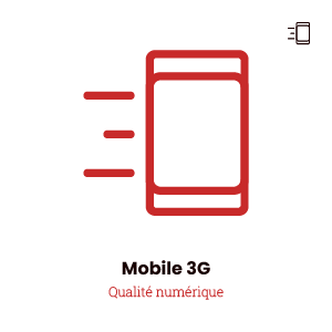 Icône mobile 3G