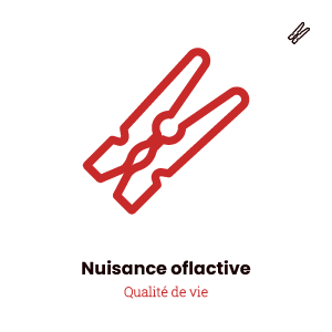 Icône nuisance olfactive