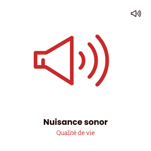 Icône nuisance sonore