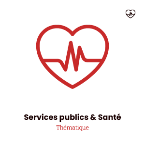 Icône services publics et santé