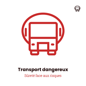 Icône transport dangereux