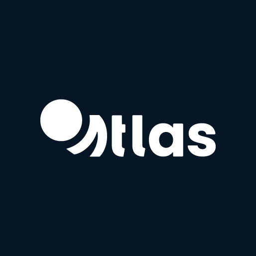 Logo Atlas - version blanche Logo Atlas en blanc
