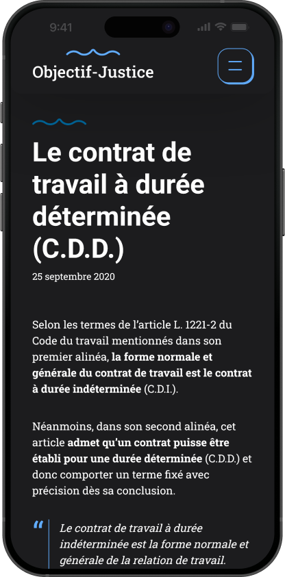 article objectif-justice