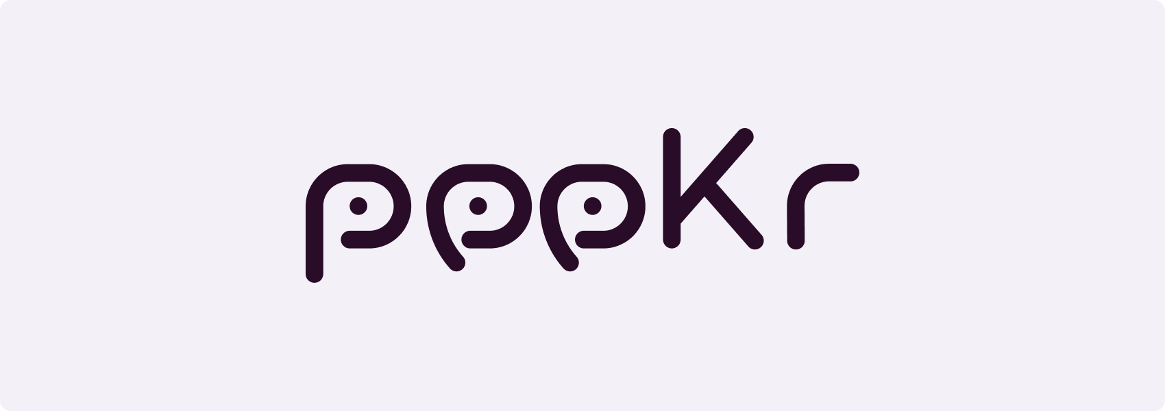 Peekr - visuel principal Déclinaison graphique Peekr