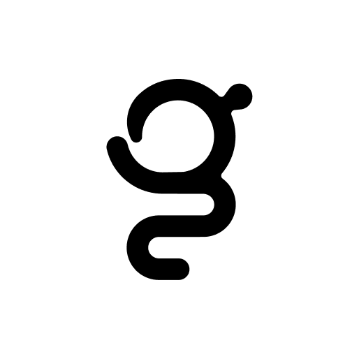Logo Gaia - version noire Logo Gaia noir