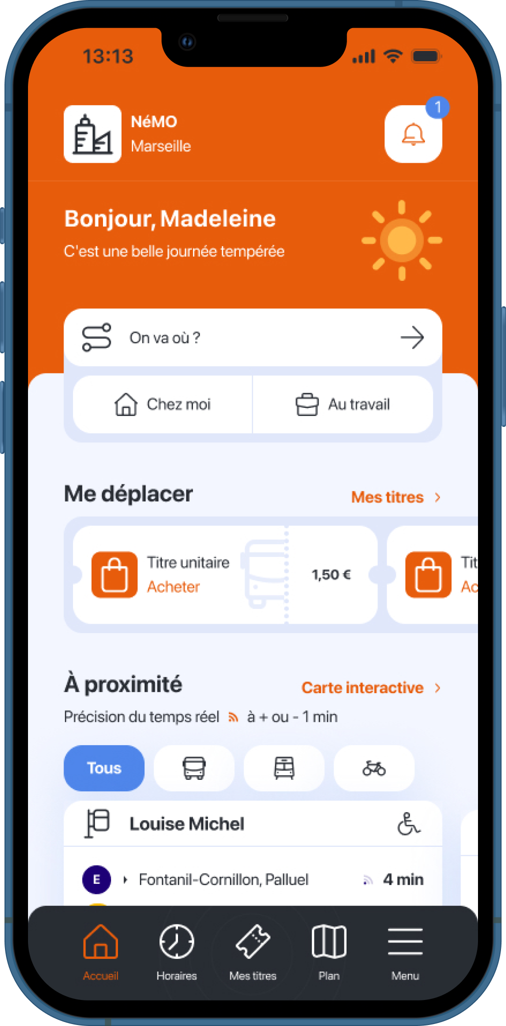 Home page