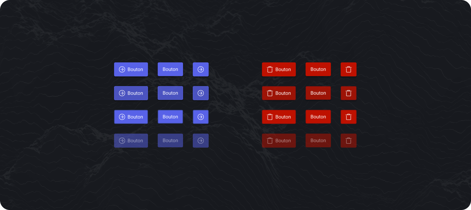 Home page mode sombre