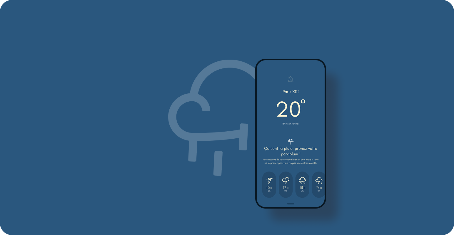 L'interface des jours de soleil
