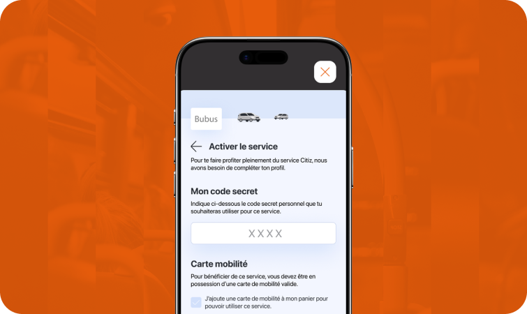 screen de l'application