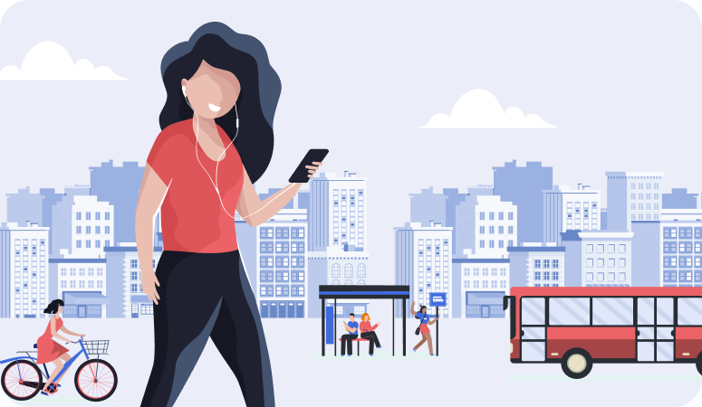 Illustration sur la home page (déclinaison de nos illustrations)