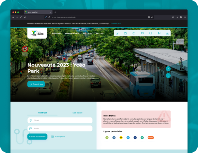 Home page Yceo