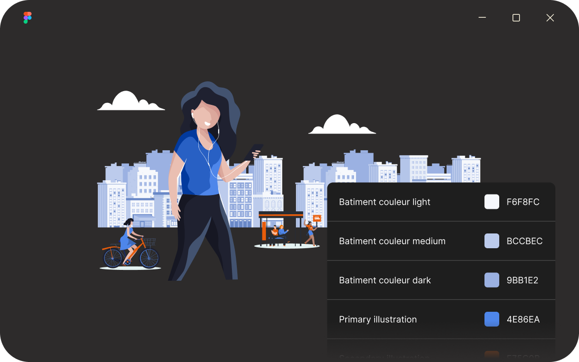 Application des variables dans figma